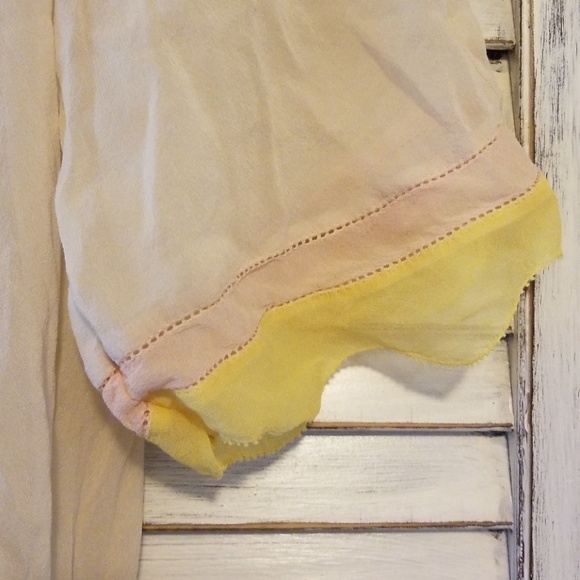 1930s sheer top with tie - Picture 4 of 7